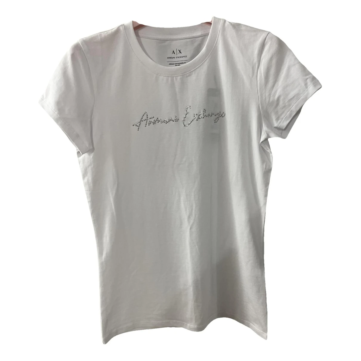 Pre-owned Armani Exchange T-shirt In White
