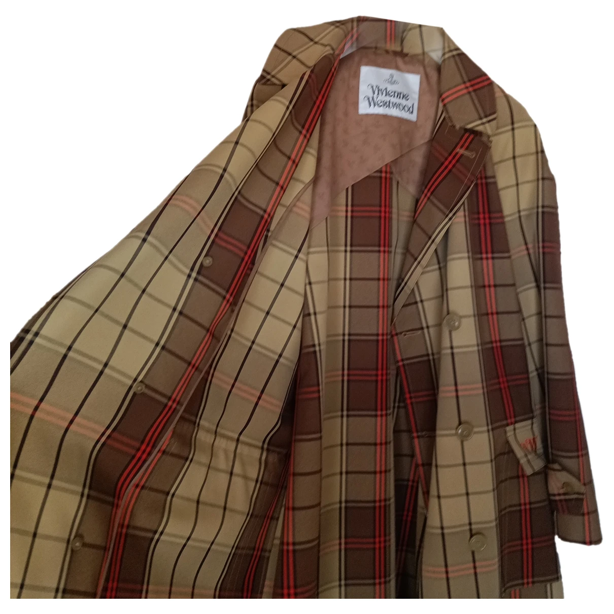 Pre-owned Vivienne Westwood Trench Coat In Multicolour