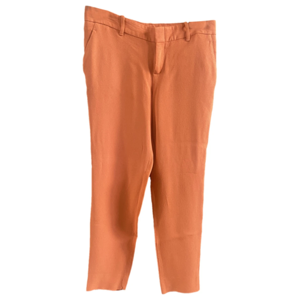 Pre-owned Gucci Carot Pants In Orange