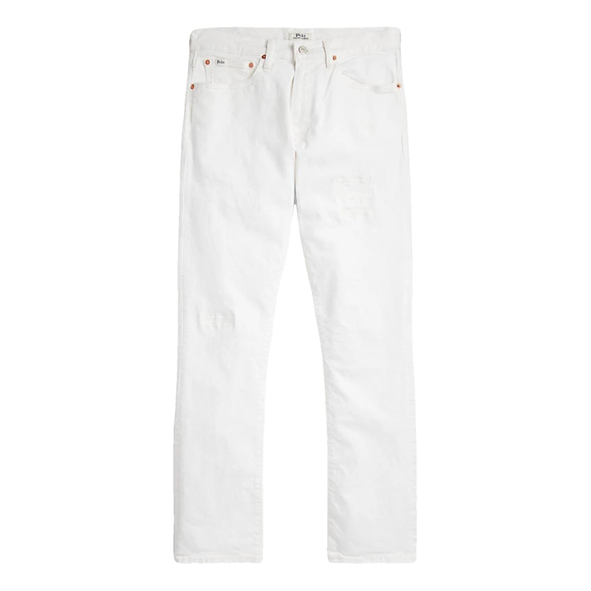 Pre-owned Polo Ralph Lauren Slim Jean In White