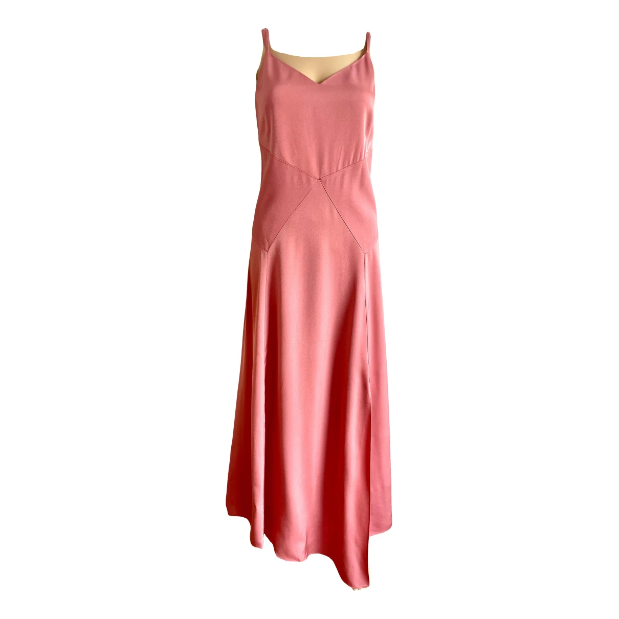 Pre-owned Ted Baker Maxi Dress In Pink