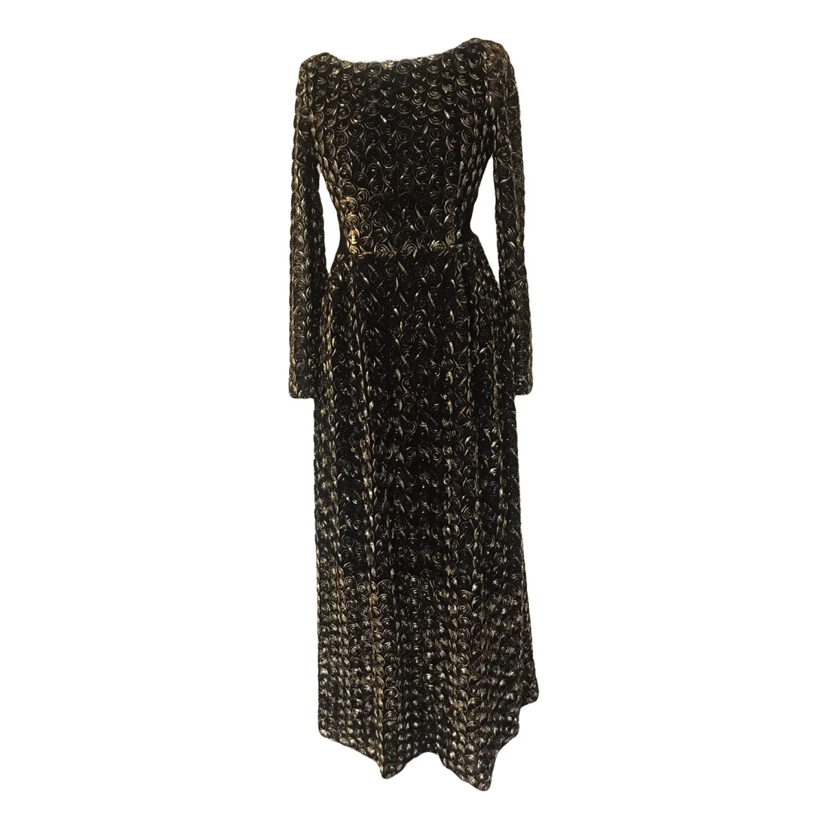 Pre-owned Alice By Temperley Maxi Dress In Black
