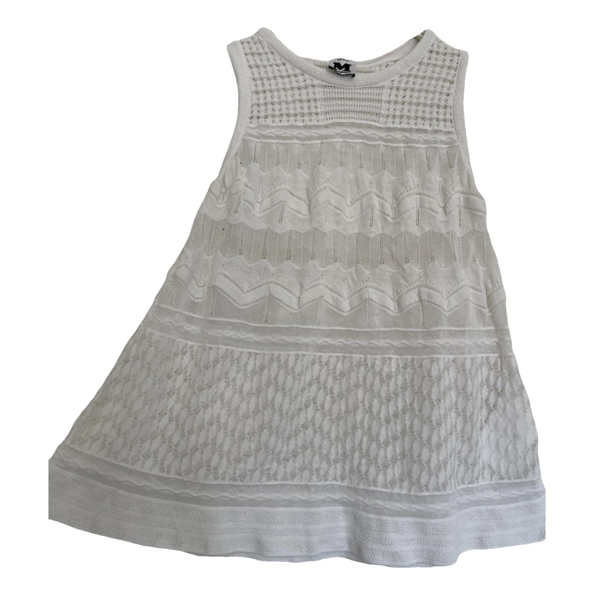 Pre-owned M Missoni Top In White