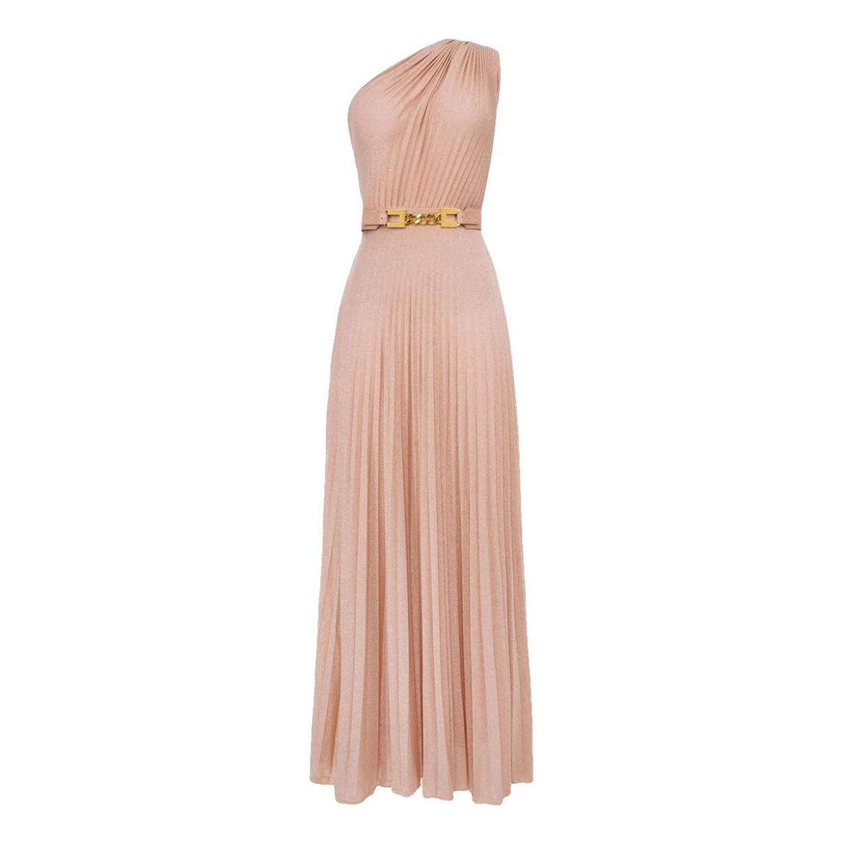 Pre-owned Elisabetta Franchi Maxi Dress In Pink