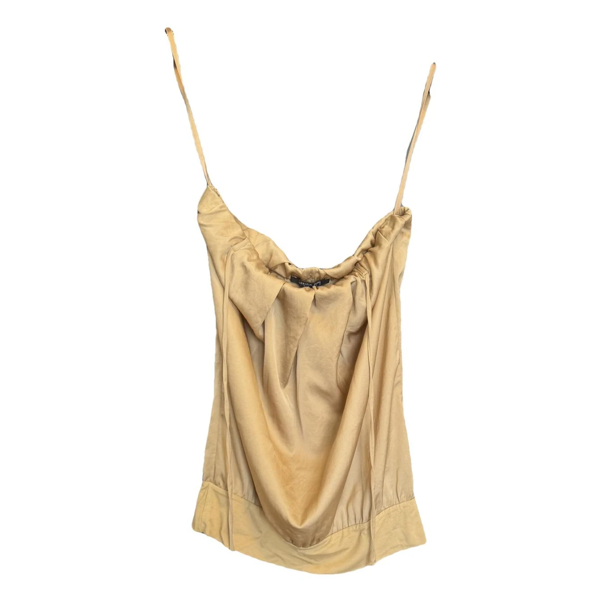 Pre-owned Patrizia Pepe Camisole In Camel