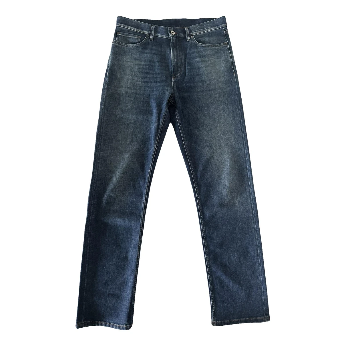 Pre-owned Ermenegildo Zegna Straight Jeans In Blue
