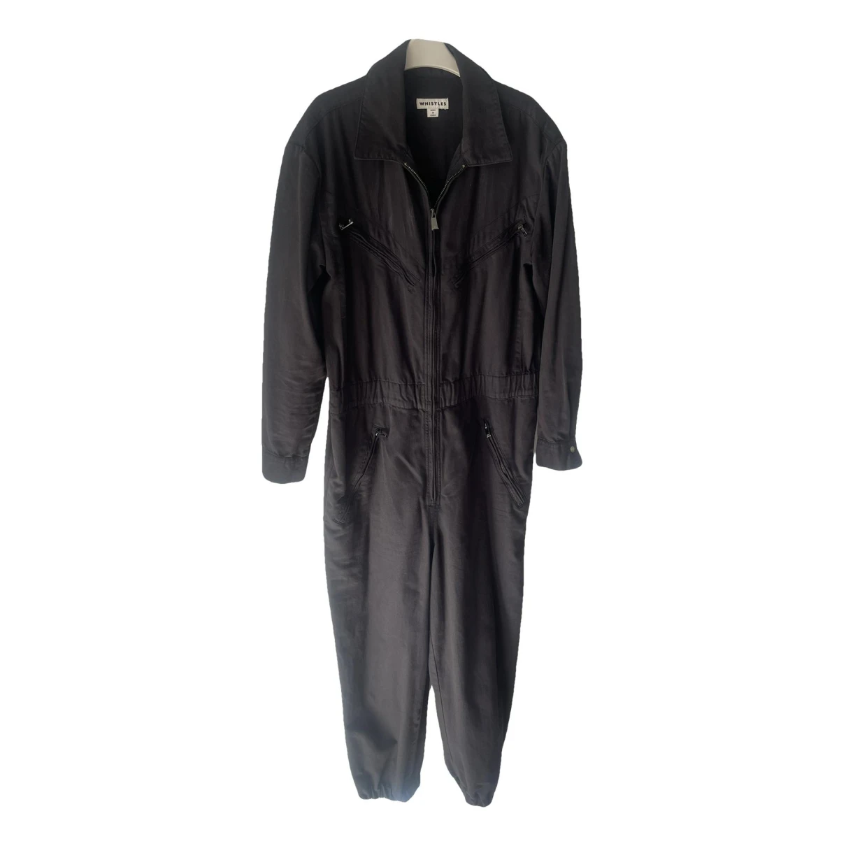 Pre-owned Whistles Jumpsuit In Black