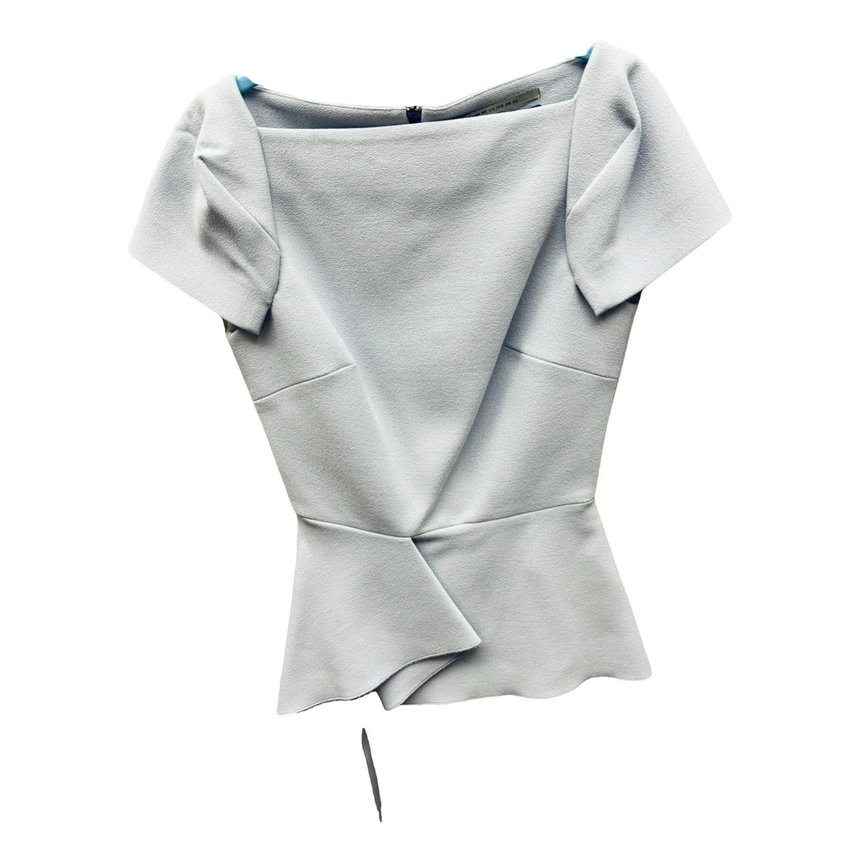 Pre-owned Roland Mouret Blouse In Grey