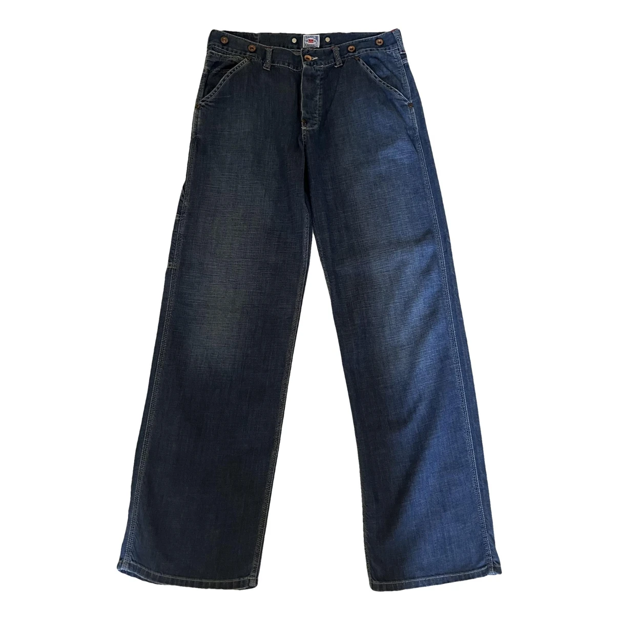 Pre-owned Franklin & Marshall Large Jeans In Blue