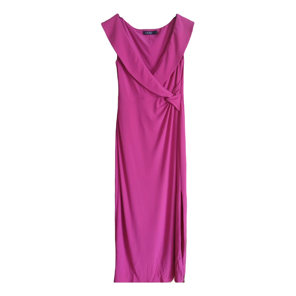 Pre-owned Lauren Ralph Lauren Maxi Dress In Pink