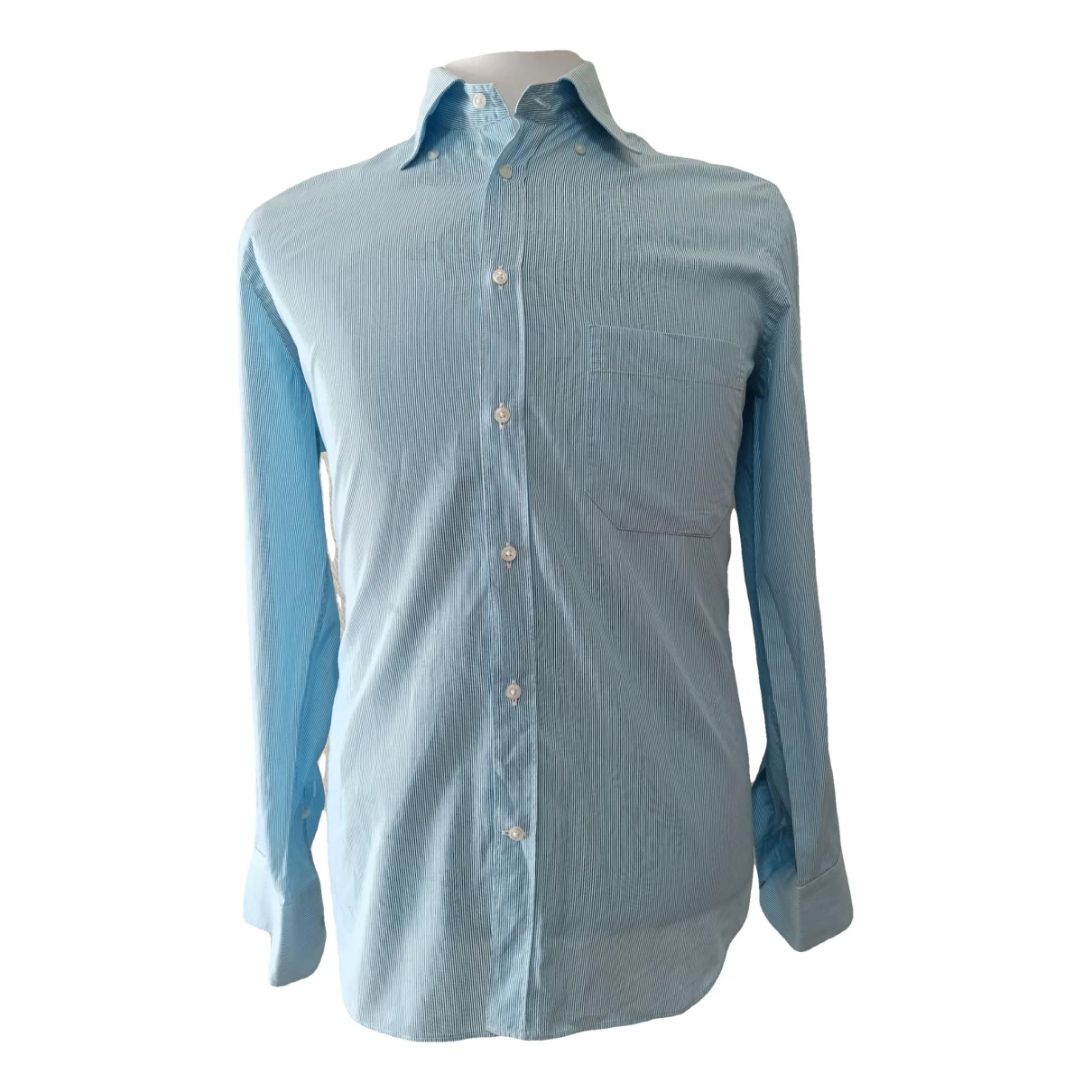 Pre-owned Cc Collection Corneliani Shirt In Blue