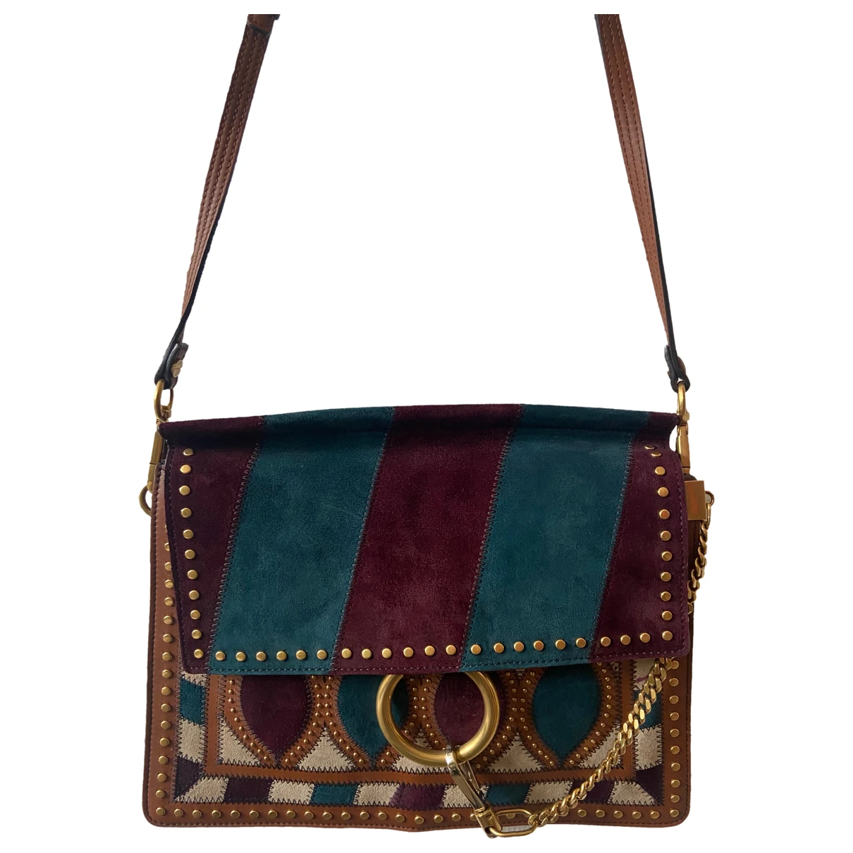 Pre-owned Chloé Crossbody Bag In Multicolour