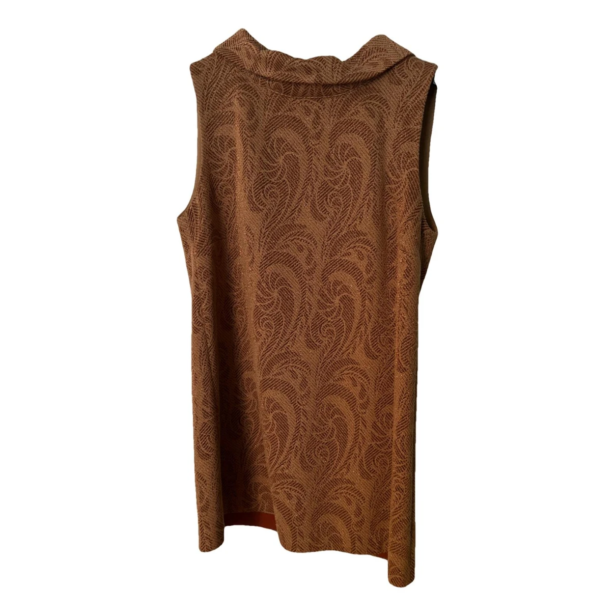 Pre-owned Semicouture Top In Camel