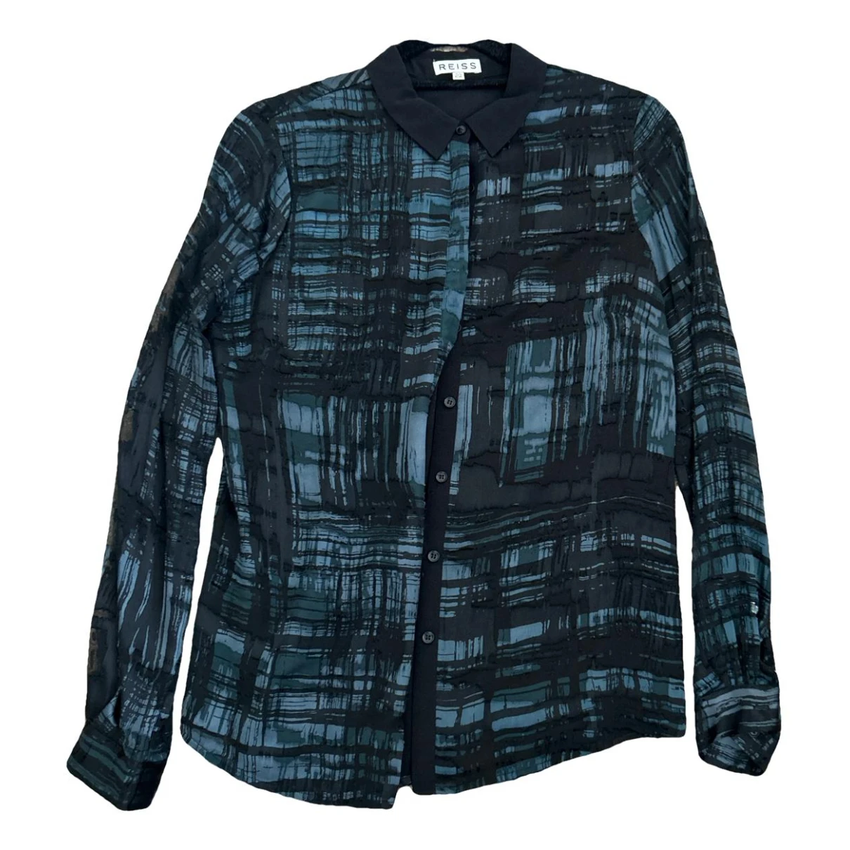 Pre-owned Reiss Shirt In Black
