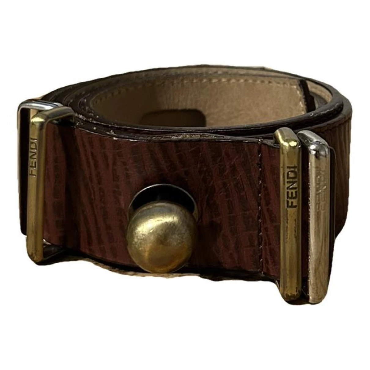 Pre-owned Fendi Leather Belt In Other
