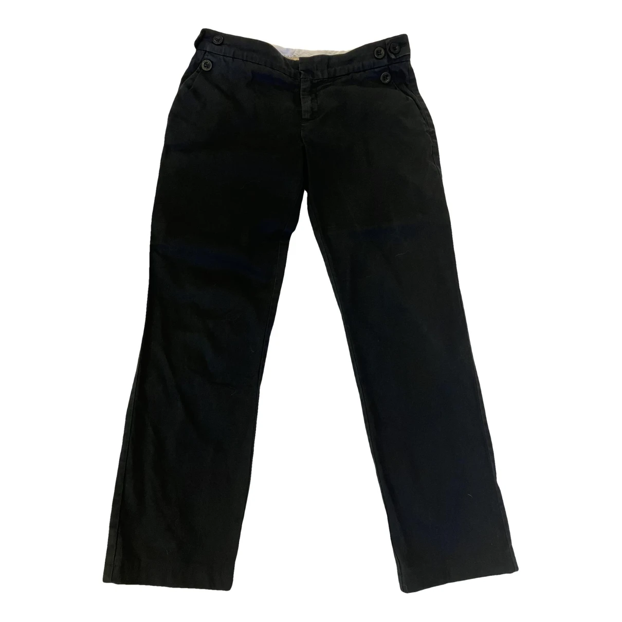 Pre-owned See By Chloé Chino Pants In Black