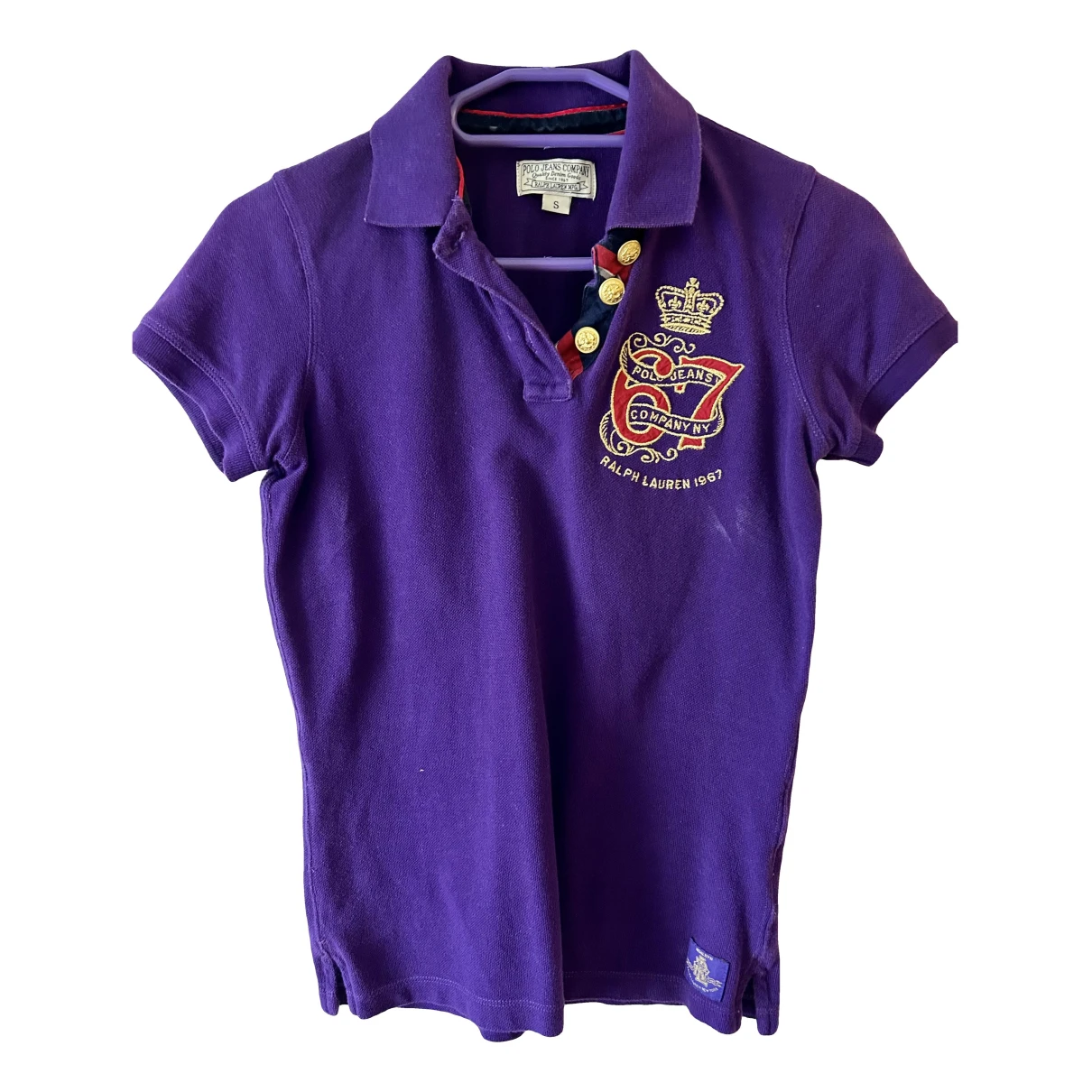 Pre-owned Polo Ralph Lauren Polo In Purple