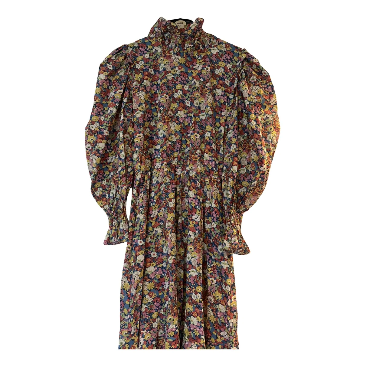 Pre-owned Horror Vacui Mid-length Dress In Multicolour