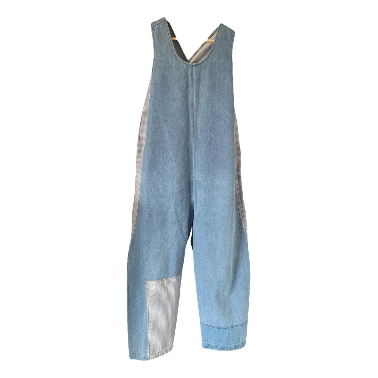 Pre-owned Caron Callahan Jumpsuit In Blue
