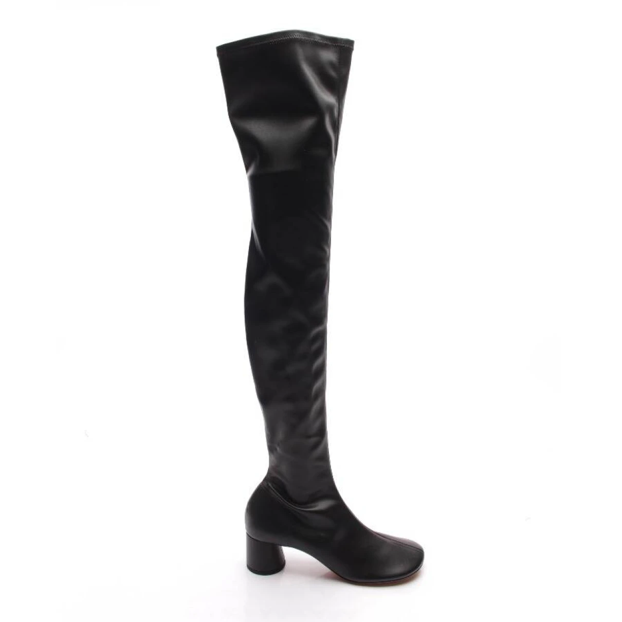 Pre-owned Proenza Schouler Cloth Boots In Black