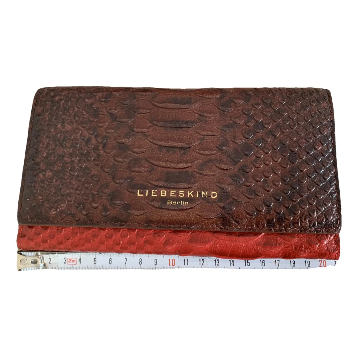 Pre-owned Liebeskind Leather Wallet In Red