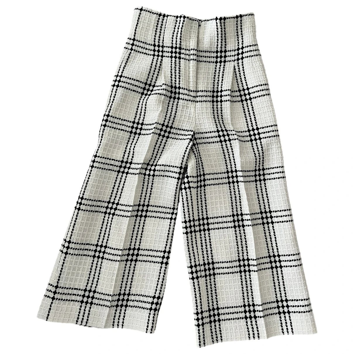 Pre-owned Msgm Large Pants In White