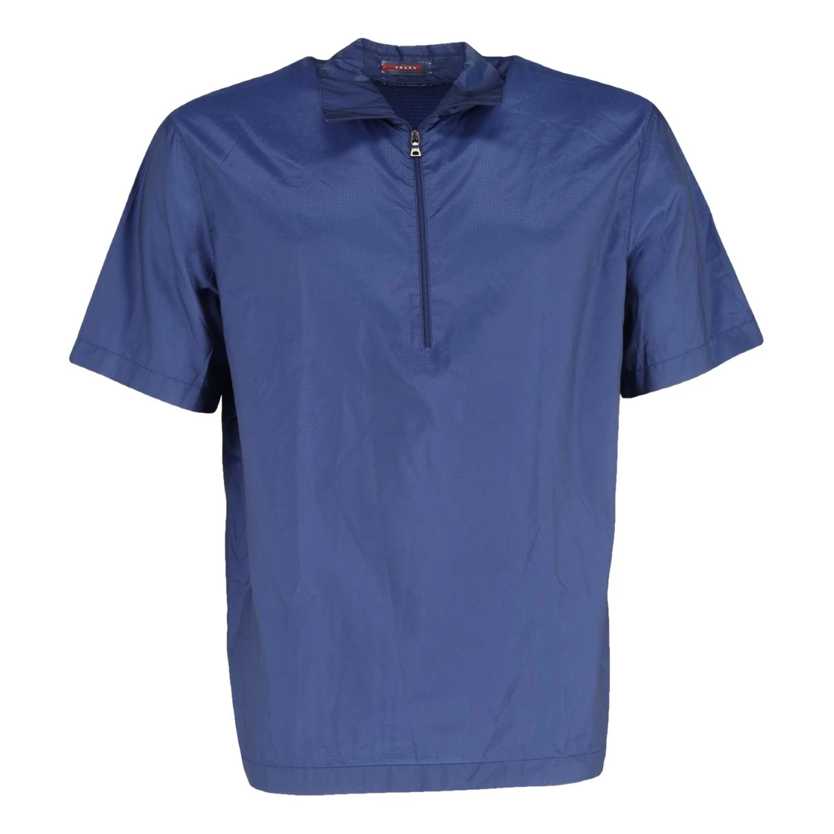 Pre-owned Prada Polo Shirt In Blue