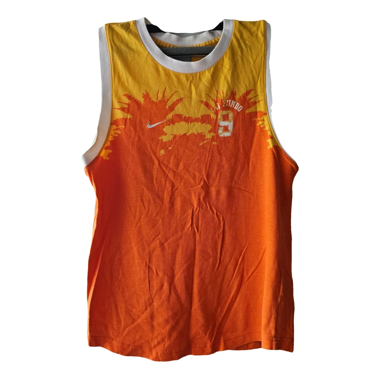 Pre-owned Nike Vest In Orange