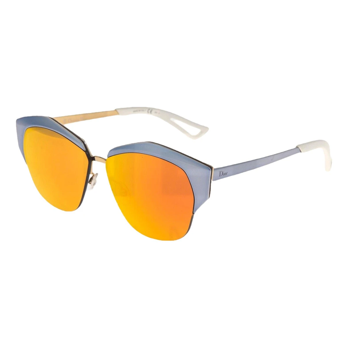 Pre-owned Dior Sunglasses In Orange