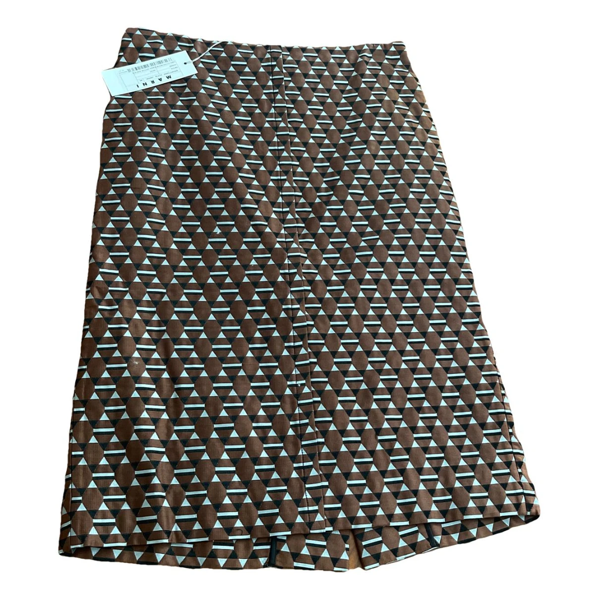 Pre-owned Marni Maxi Skirt In Brown