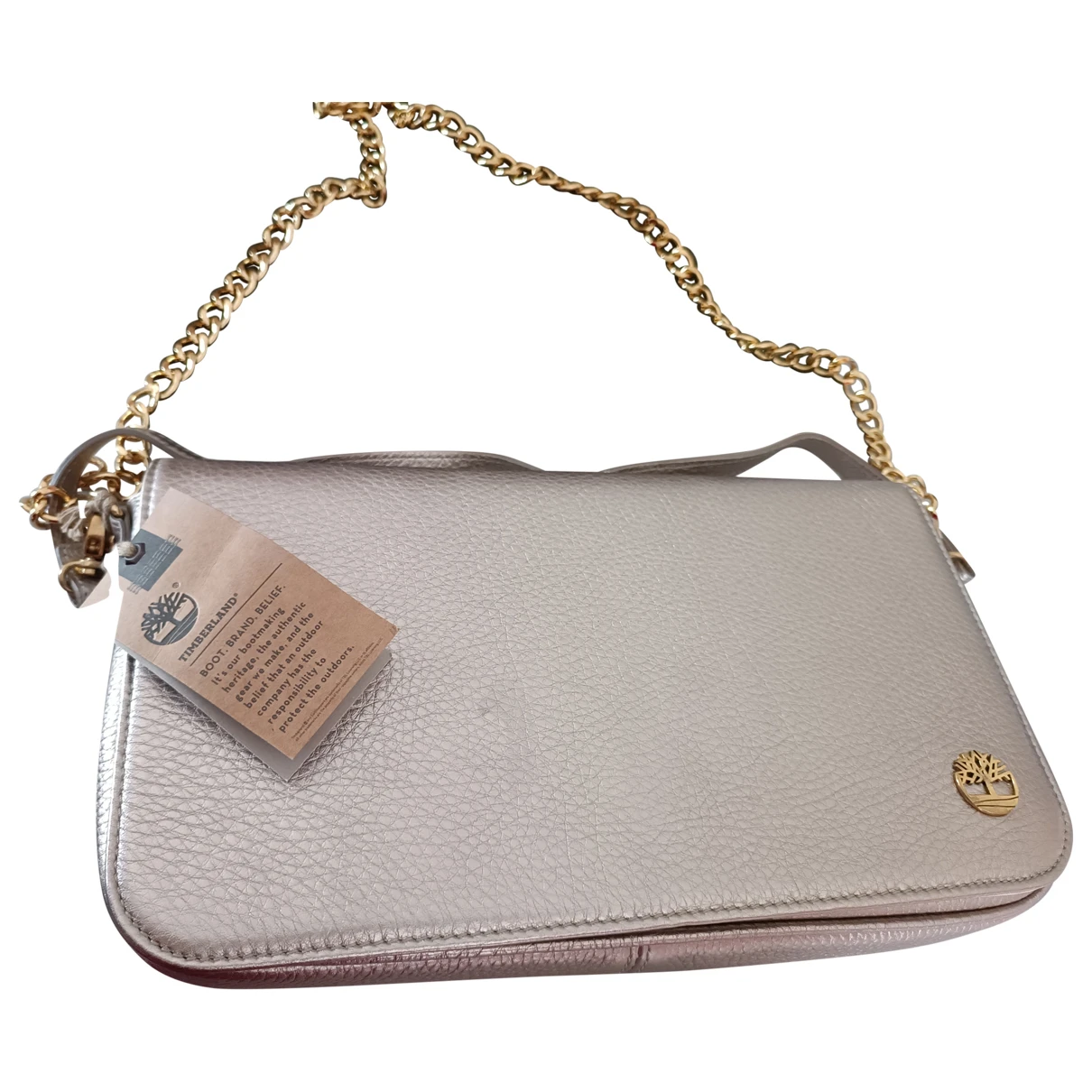 Pre-owned Trussardi Leather Clutch Bag In Pink