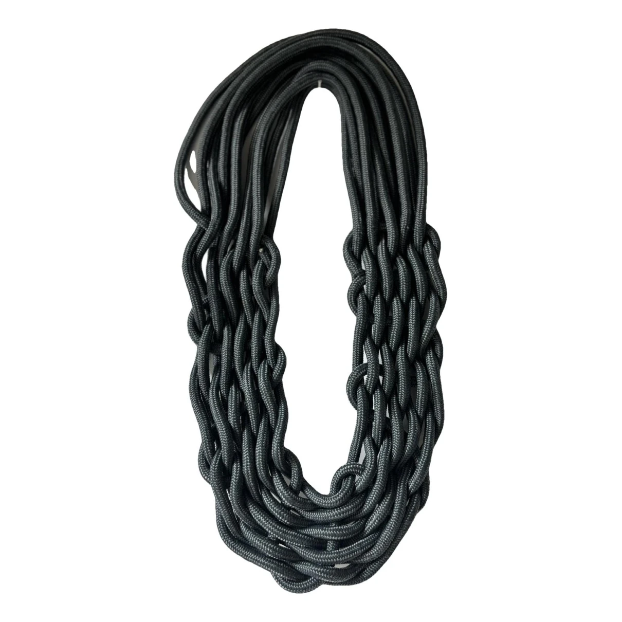 Pre-owned Alienina Long Necklace In Black