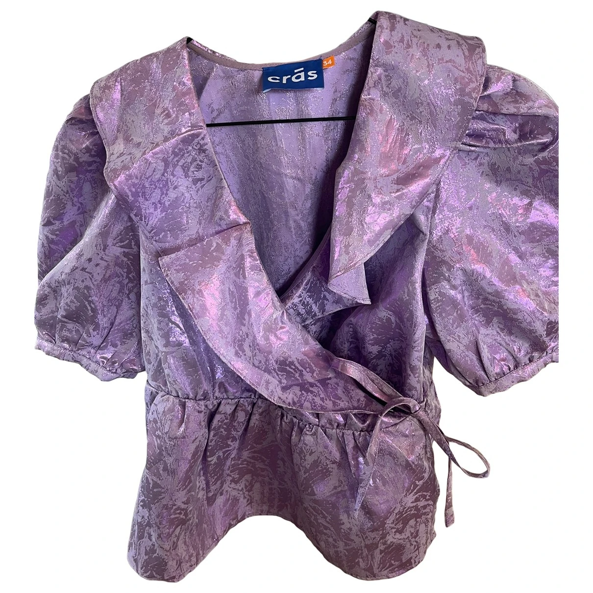 Pre-owned Cras Blouse In Purple