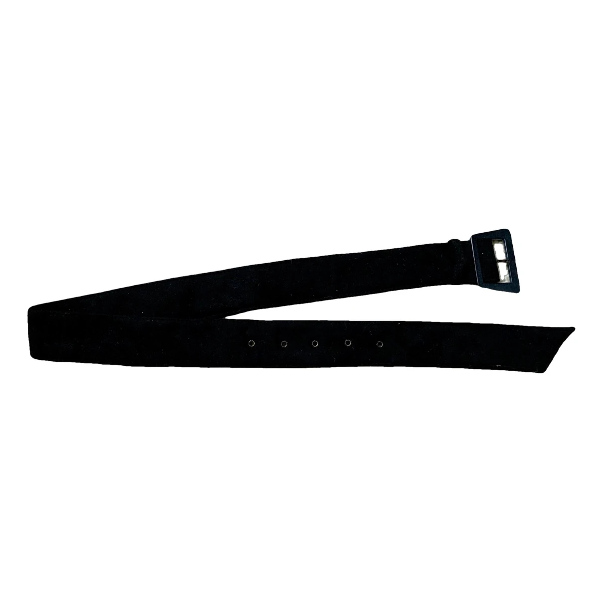Pre-owned Mugler Belt In Black