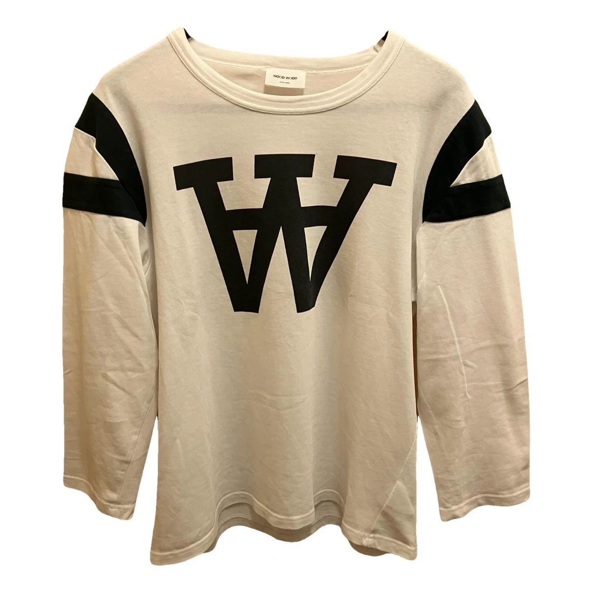 Pre-owned Wood Wood T-shirt In White