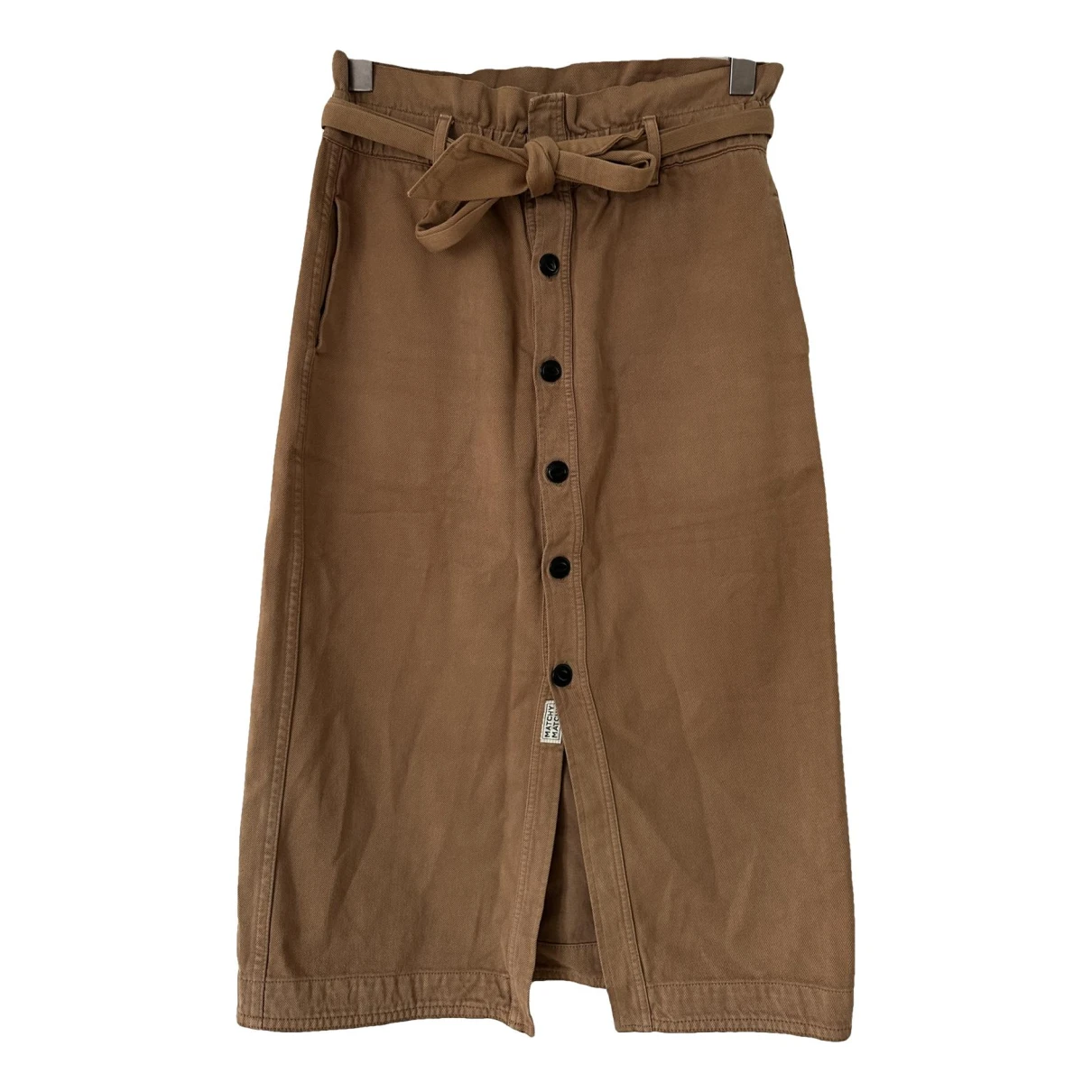 Pre-owned Scotch & Soda Mid-length Skirt In Brown