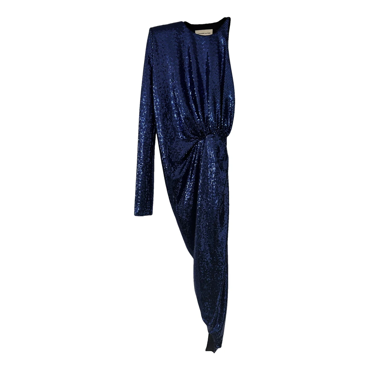 Pre-owned Alexandre Vauthier Mid-length Dress In Blue