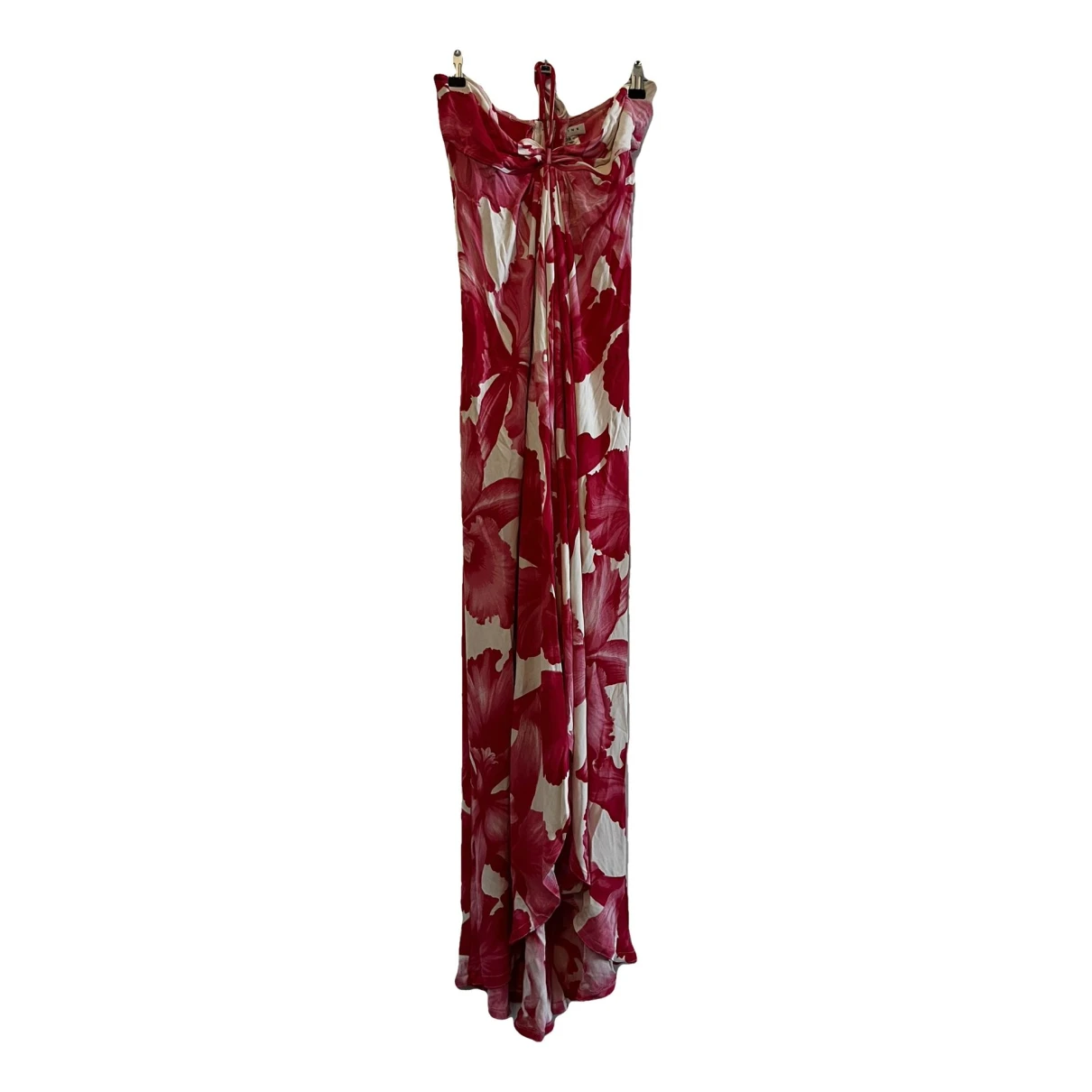 Pre-owned Celine Maxi Dress In Pink