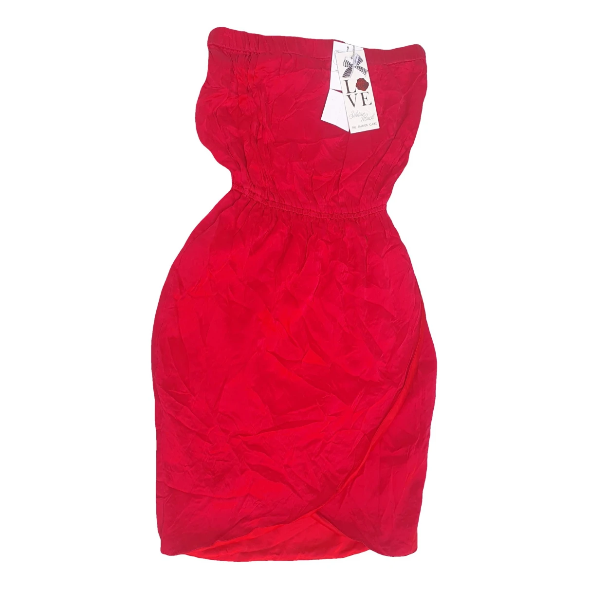 Pre-owned Silvian Heach Mid-length Dress In Red