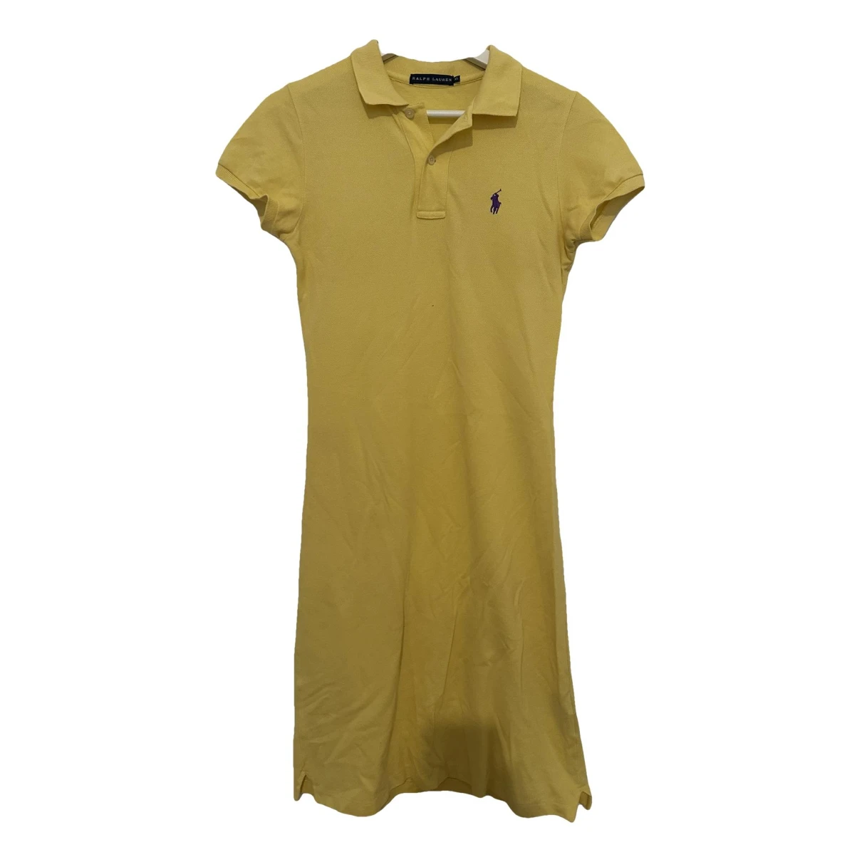 Pre-owned Ralph Lauren Mid-length Dress In Yellow