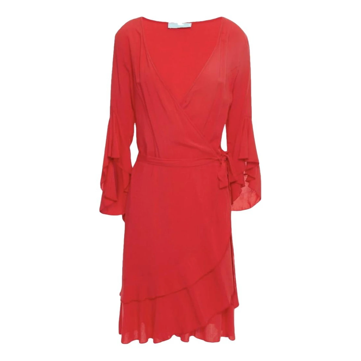 Pre-owned Melissa Odabash Mini Dress In Red