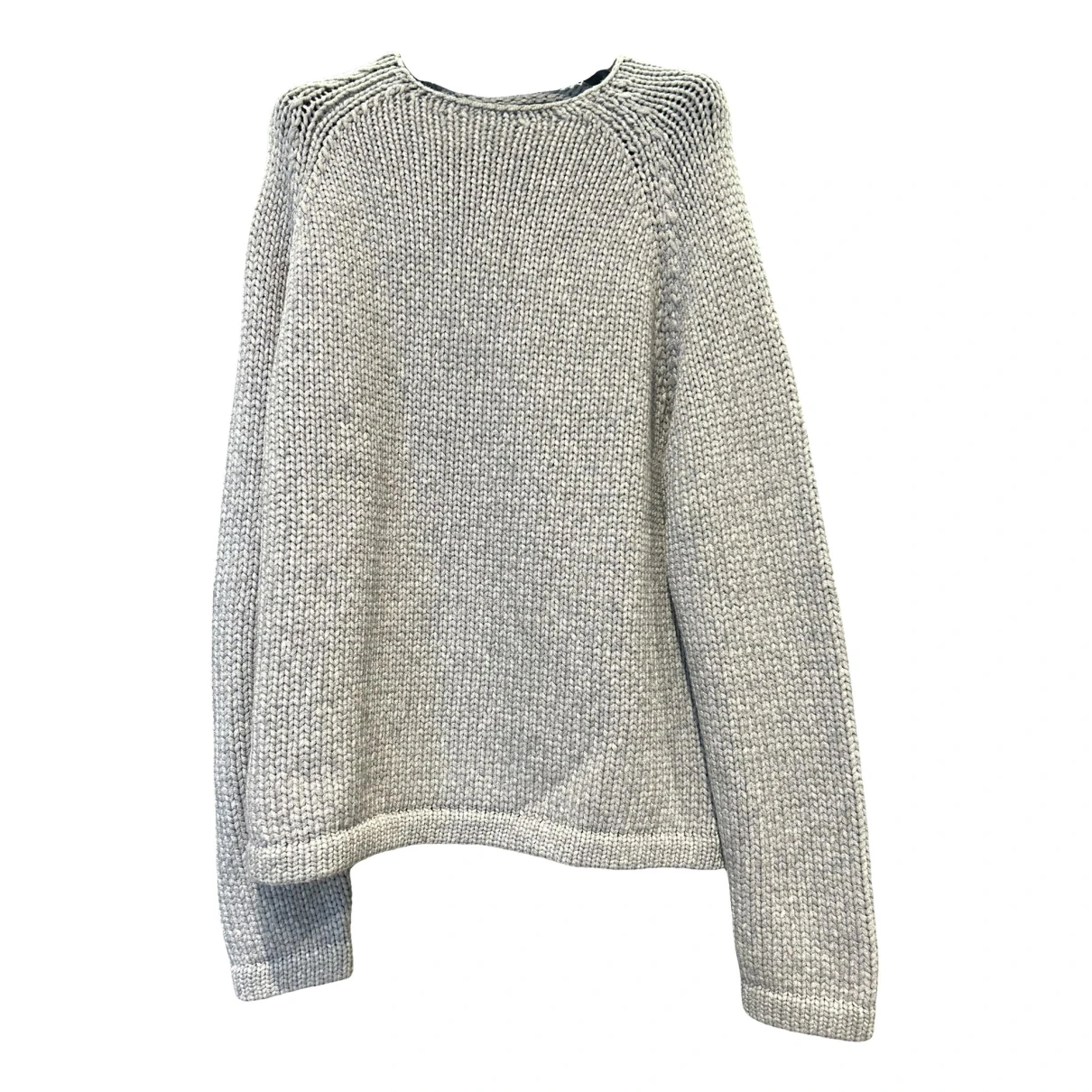 Pre-owned Emporio Armani Wool Sweatshirt In Grey