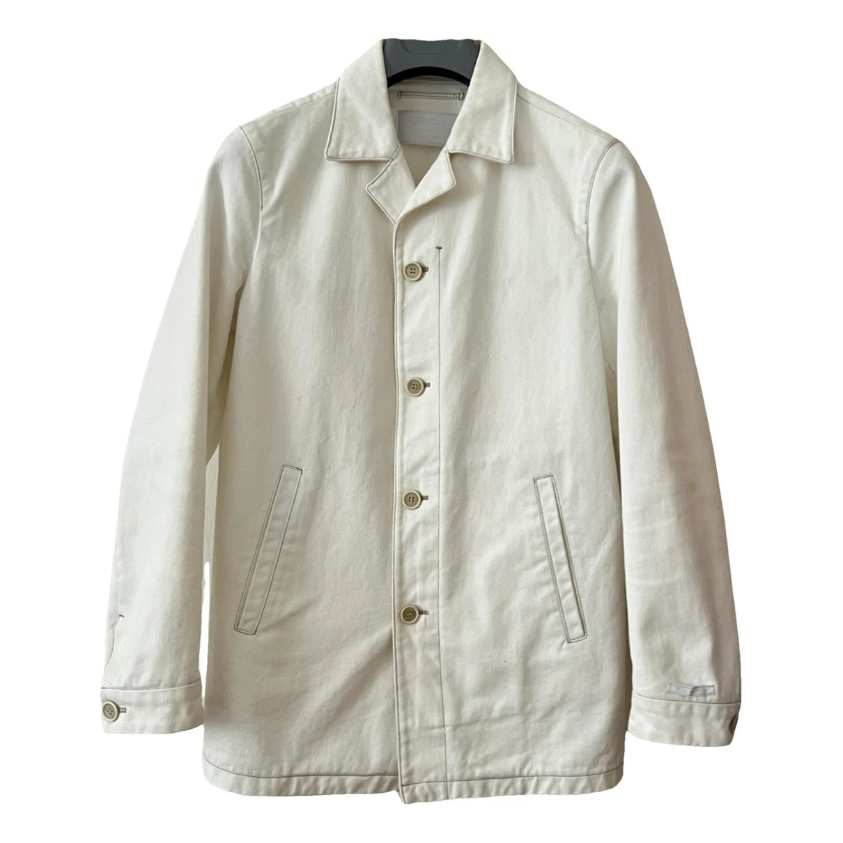 Pre-owned Prada Jacket In White