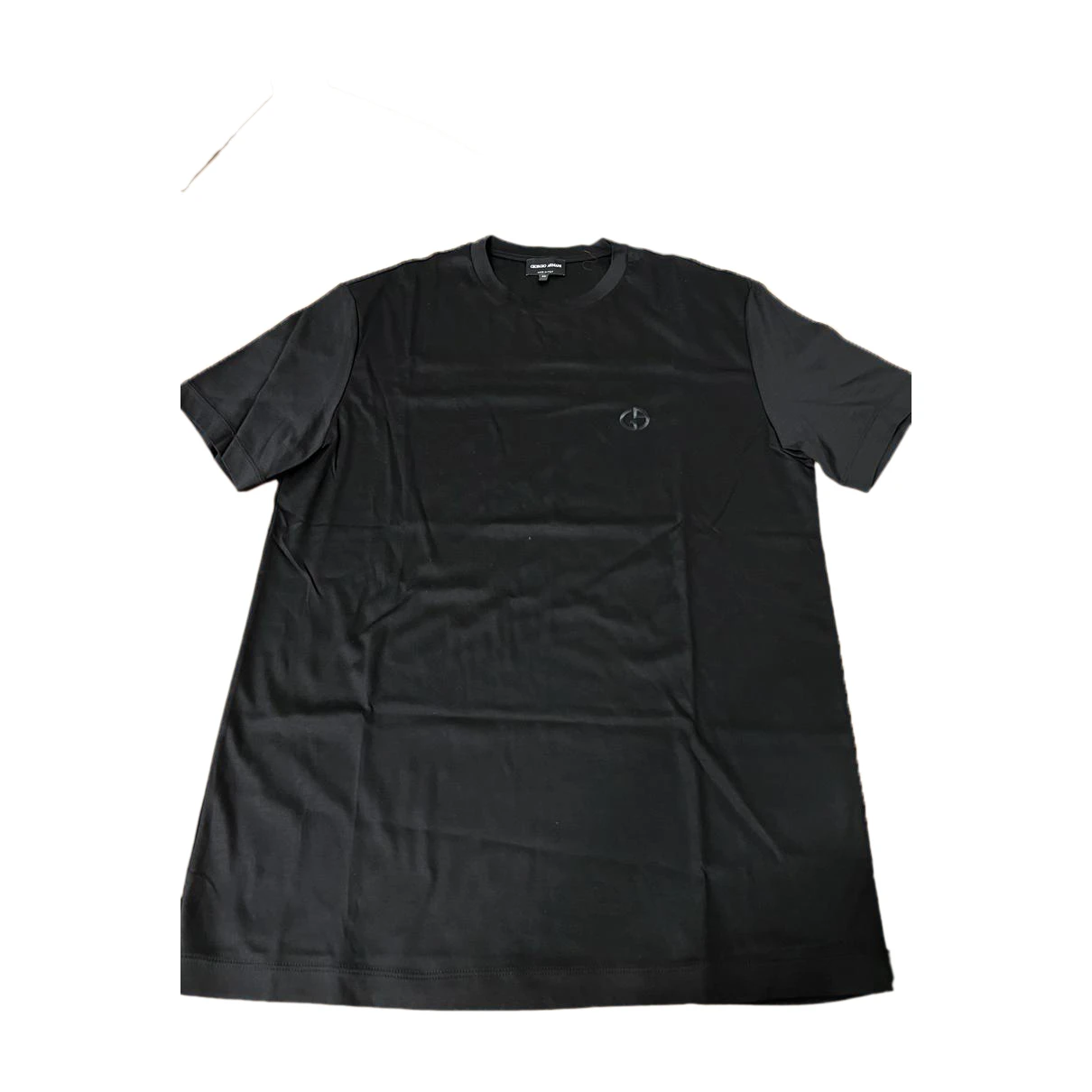 Pre-owned Giorgio Armani T-shirt In Black