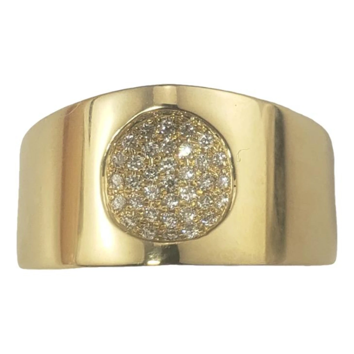 Pre-owned Movado Yellow Gold Ring
