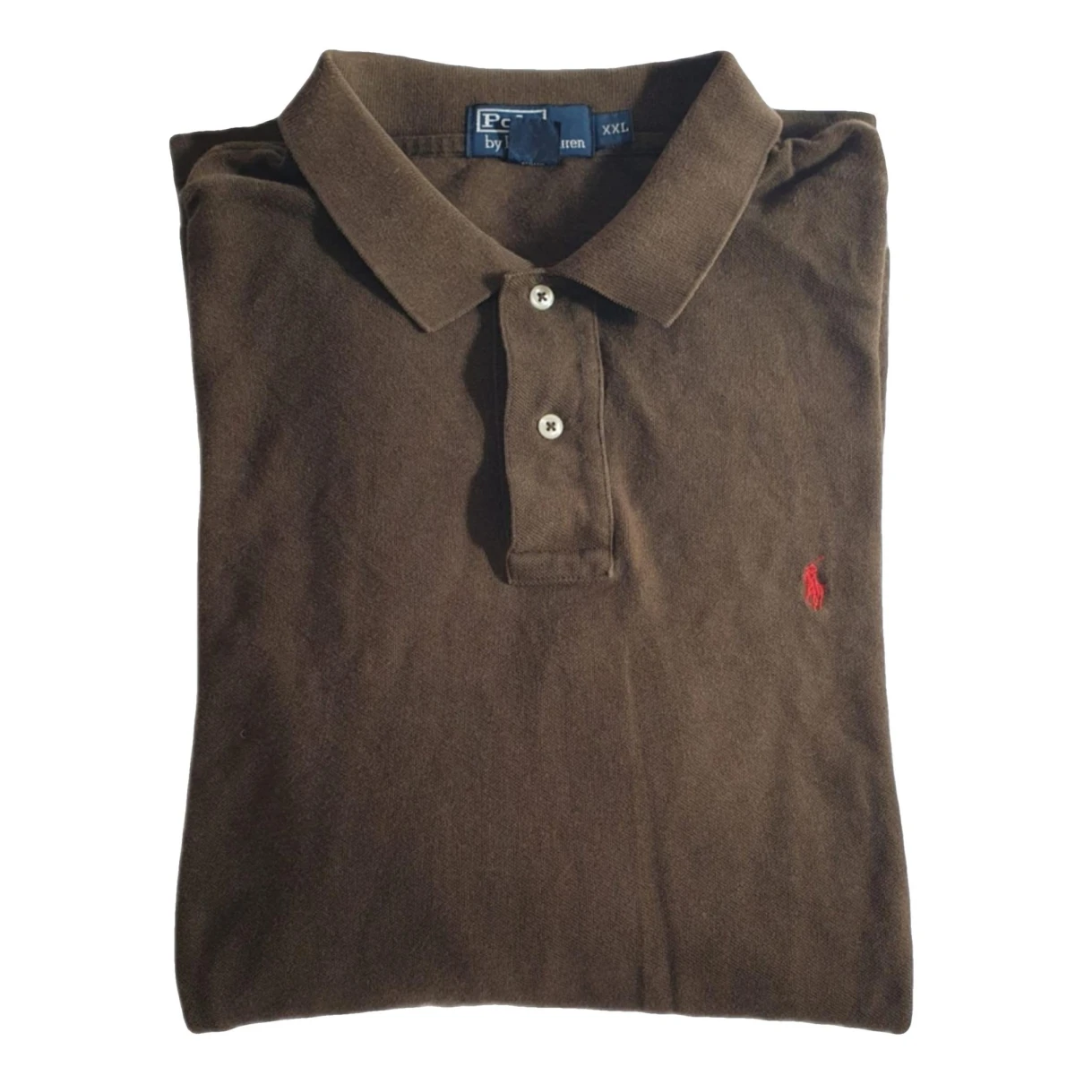 Pre-owned Polo Ralph Lauren Polo Shirt In Brown