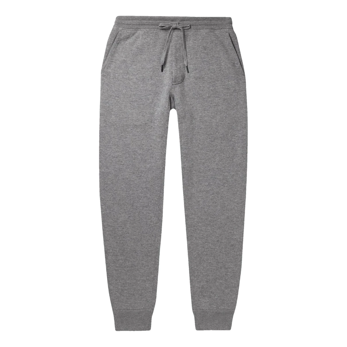 Pre-owned Tom Ford Cashmere Trousers In Grey