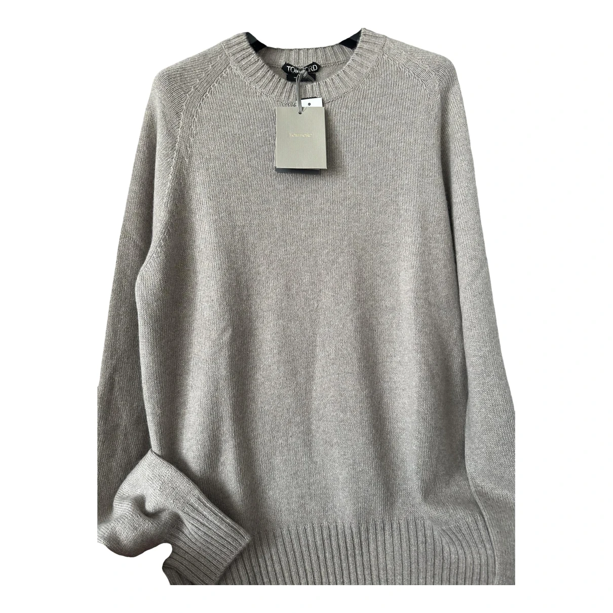 Pre-owned Tom Ford Cashmere Jumper In Grey