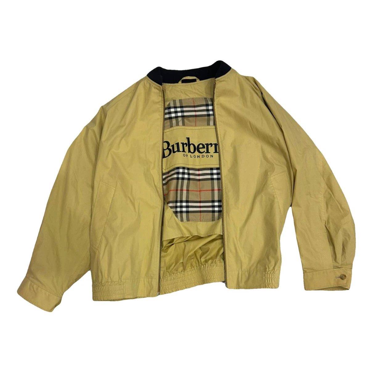 Pre-owned Burberry Jacket In Beige