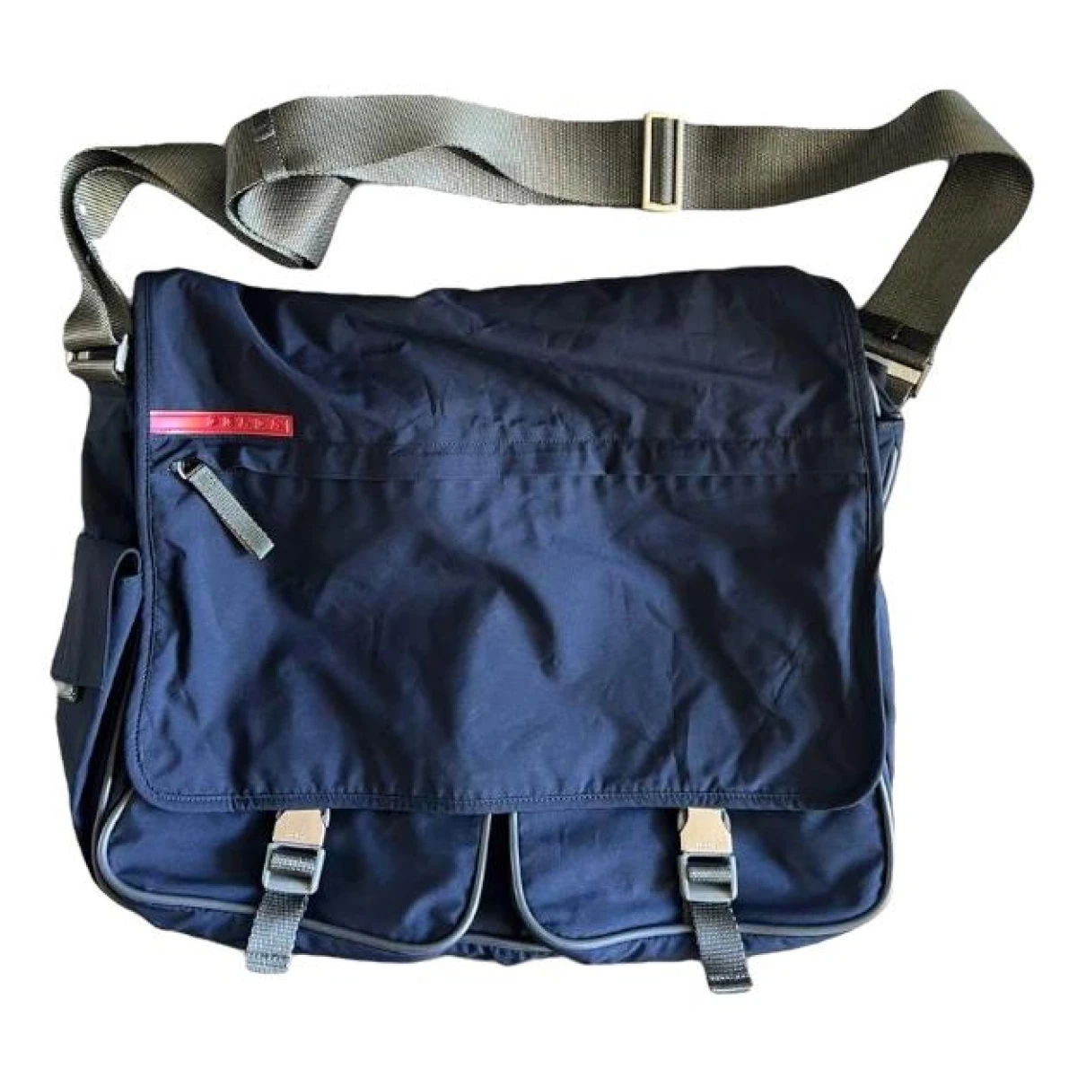Pre-owned Prada Bag In Blue